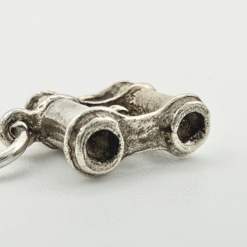Vintage 925 Sterling Silver Binoculars Charm CA22-89