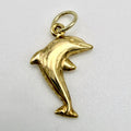 Vintage 9ct Yellow Gold Dolphin Charm PG52