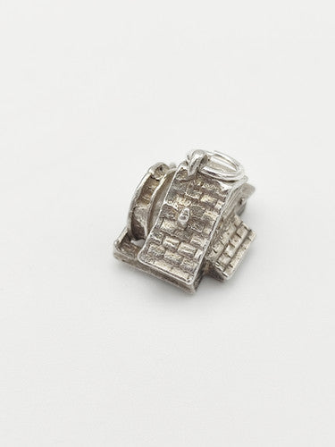 Vintage 925 Sterling Silver Watermill Charm CA15-84
