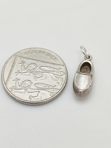 Vintage 925 Sterling Silver Shoe Charm CA15-90