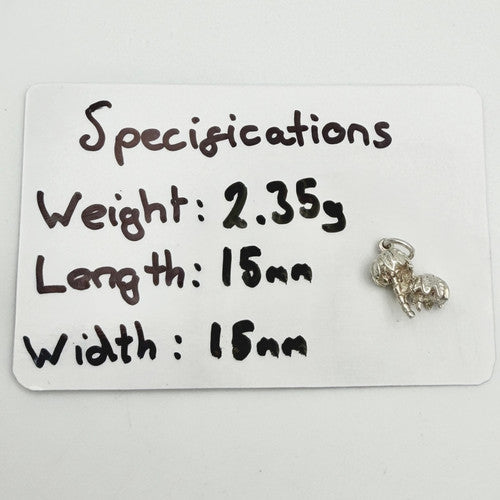 Vintage 925 Sterling Silver Palm Tree Charm CA22-70