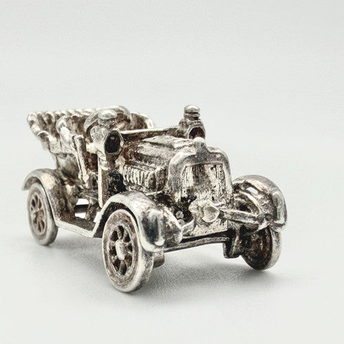 Vintage 925 Sterling Silver Large Car Charm CA23-20
