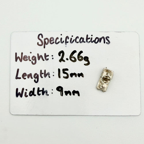 Vintage 925 Sterling Silver Train Charm CA19-82