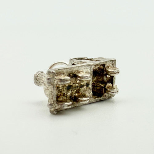 Vintage 925 Sterling Silver Train Charm CA19-82