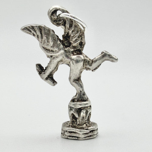 Vintage 925 Sterling Silver Cupid Charm CA21-9