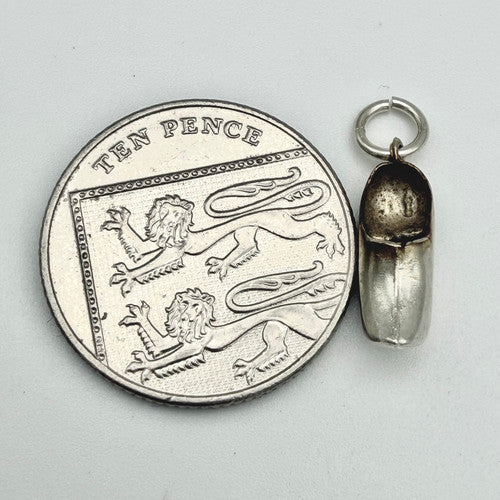 Vintage 925 Sterling Silver Dutch Clog Charm CA22-72