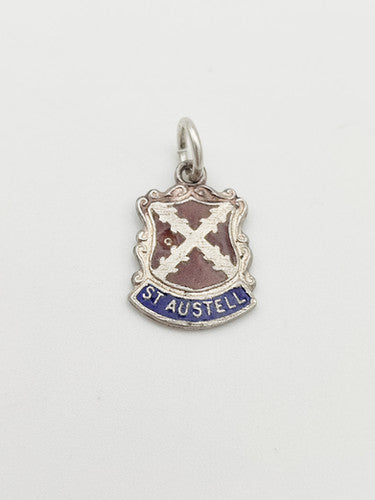 Vintage 925 Sterling Silver St Austell Travel Charm CA13-13