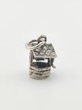 Vintage 925 Sterling Silver Wishing Well Charm CA13-83
