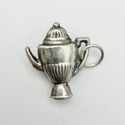 Vintage 925 Sterling Silver Teapot Charm CA21-42