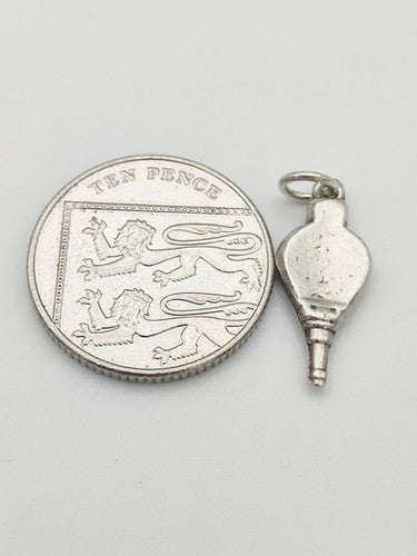 Vintage 925 Sterling Silver Fireside Bellows Charm CA13-18