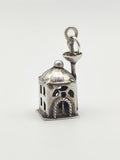 Vintage 800 Silver Mosque Charm CA18-13