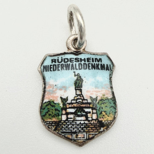 Vintage 925 Sterling Silver Rudesheim Charm CA21-58
