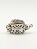 Vintage 925 Sterling Silver Desk Lighter Charm CA17-86