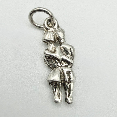 Vintage 925 Sterling Silver Married Couple Charm CA22-53