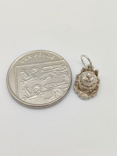 Vintage 925 Sterling Silver St Paul's Cathedral Charm CA17-87
