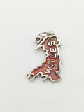 Vintage 925 Sterling Silver Wales Travel Charm CA16-21