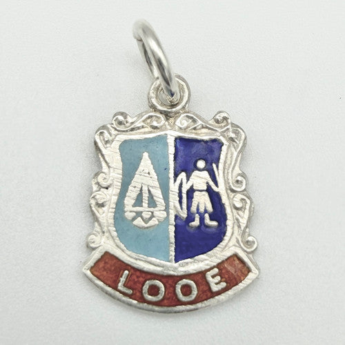 Vintage 925 Sterling Silver Looe Travel Charm CA22-30