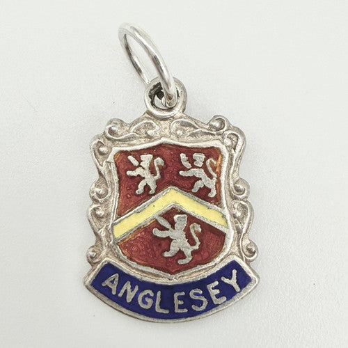 Vintage 925 Sterling Silver Anglesey Travel Charm CA25-46
