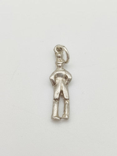 Vintage 925 Sterling Silver Uncle Sam Charm CA13-103