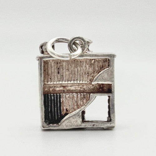 Vintage 925 Sterling Silver Articulated Pianist Charm CA23-26