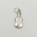 Vintage 925 Sterling Silver Cello Charm CA18-99