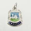 Vintage 925 Sterling Silver Swanage Travel Charm CA20-47