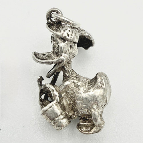 Vintage 925 Sterling Silver Donald Duck Charm CA24-68