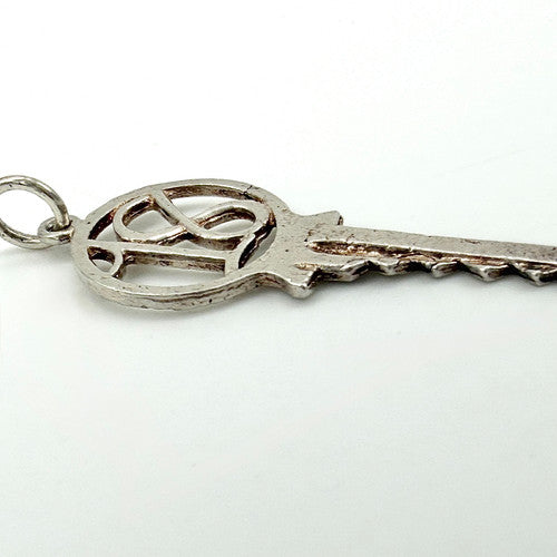 Vintage 925 Sterling Silver 18 Key Charm CA26-30
