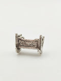 Vintage 925 Sterling Silver Cradle Charm CA17-73