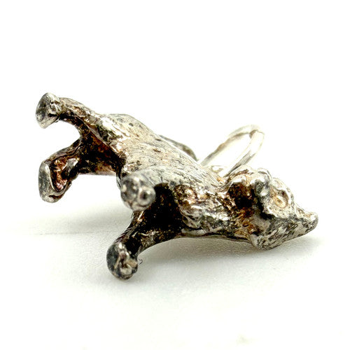 Vintage 925 Sterling Silver Cat Charm CA27-9
