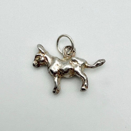 Vintage 925 Sterling Silver Donkey Charm CA19-54