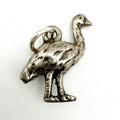 Vintage 925 Sterling Silver Ostrich Charm CA26-15
