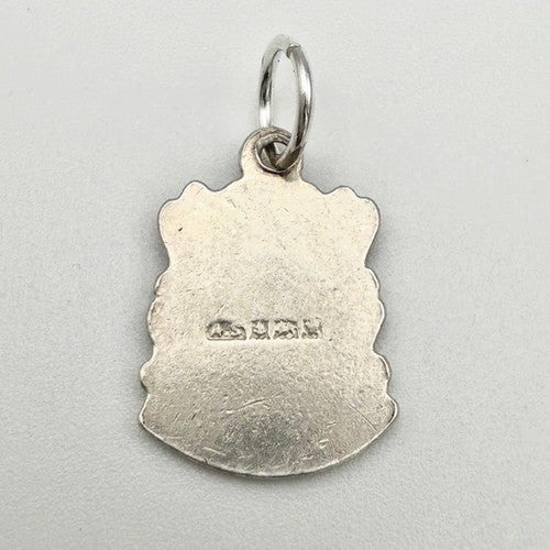 Vintage 925 Sterling Silver Jersey Charm CA21-22