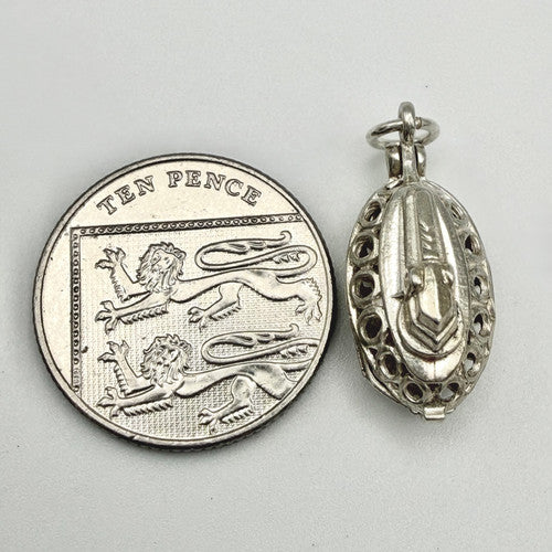 Vintage 925 Sterling Silver Desk Lighter Charm CA24-12
