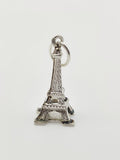 Vintage 925 Sterling Silver Eiffel Tower Charm CA18-33