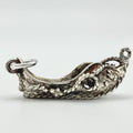 Vintage 925 Sterling Silver Oriental Shoe Charm CA24-34