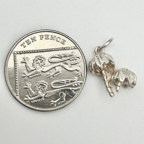 Vintage 925 Sterling Silver Palm Tree Charm CA22-70