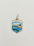 Vintage 925 Sterling Silver Keswick Travel Charm CA15-85
