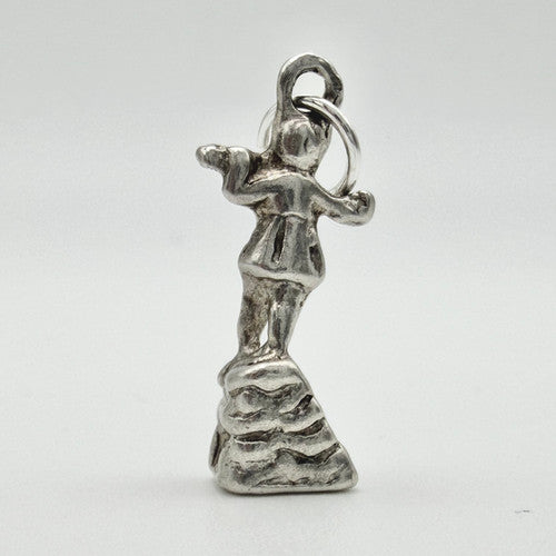 Vintage 925 Sterling Silver Pied Piper Charm CA21-23