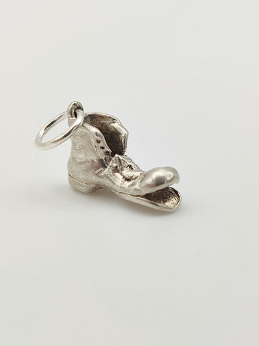 Vintage 925 Sterling Silver Boot Charm CA17-80