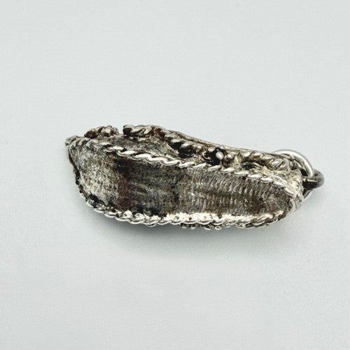 Vintage 925 Sterling Silver Oriental Shoe Charm CA24-34