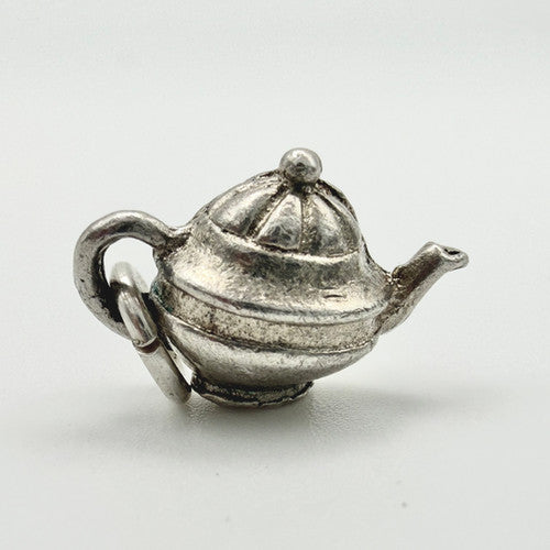 Vintage 925 Sterling Silver Teapot Charm CA21-15