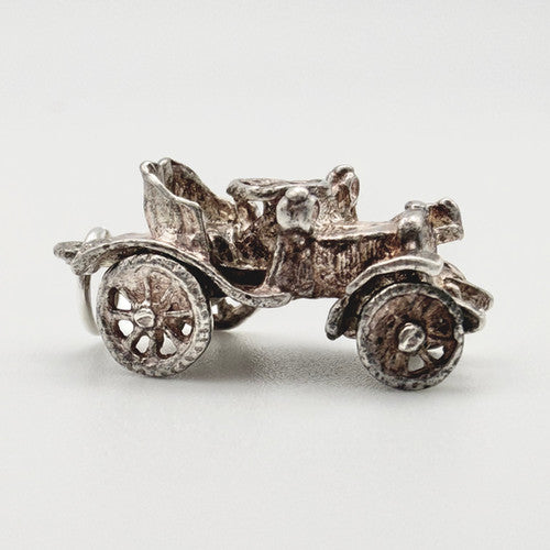 Vintage 925 Sterling Silver Car Charm CA21-56