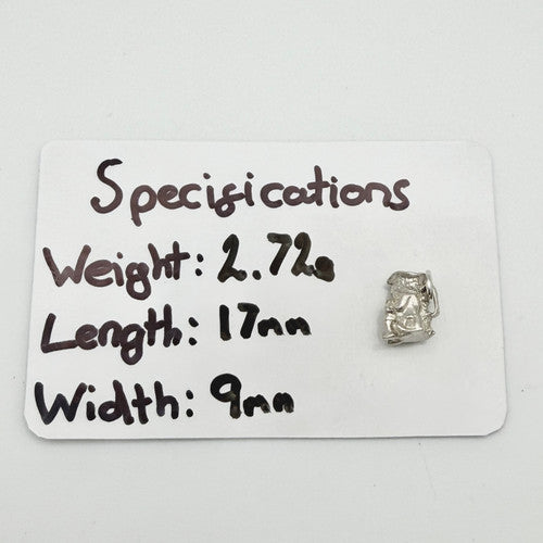 Vintage 925 Sterling Silver Toby Jug Charm CA22-21