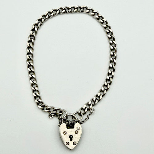 Vintage 925 Sterling Silver Georg Jensen Curb Bracelet Bracelet-48