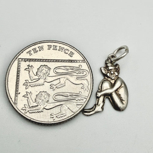 Vintage 925 Sterling Silver Imp Charm CA21-4