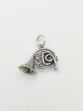 Vintage 925 Sterling Silver French Horn Charm CA14-16
