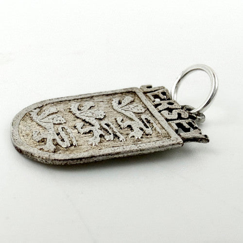 Vintage 925 Sterling Silver Jersey Travel Charm CA29-11