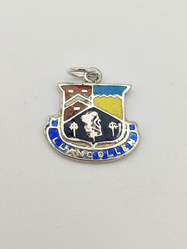 Vintage 925 Sterling Silver Llangollen Travel Charm CA17-103