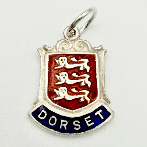 Vintage 925 Sterling Silver Dorset Travel Charm CA20-52